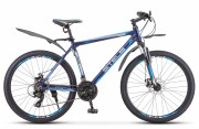 Велосипед 26' хардтейл, рама алюминий STELS NAVIGATOR-620 MD диск, темно-синий 2020, 21ск., 17' V010