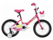 Велосипед 12' NOVATRACK TWIST розовый 121TWIST.PN20 (2020)