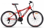 Велосипед 26' двухподвес ДЕСНА-2620 V Красный/чёрный, 16,5' V030 (LU093378) (2019)