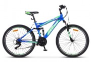 Велосипед 26' двухподвес ДЕСНА-2620 V Синий/зеленый, 16,5' V030 (LU093378) (2019)