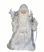 Дед Мороз Holiday Classics Морозные узоры 45 см SD4593