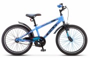 Велосипед 20' хардтейл STELS PILOT-200 Gent синий 11' 1 ск. Z010