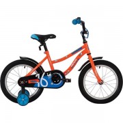 Велосипед 16' NOVATRACK NEPTUNE оранжевый 163NEPTUNE.OR20 (2020)