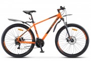 Велосипед 27,5' хардтейл, рама алюминий STELS NAVIGATOR-745 MD оранжевый 2020, 24 ск., 21' V010