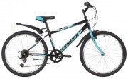 Велосипед 24'  хардтейл FOXX MANGO, черный, 6ск., 12' 24SHV.MANGO.12BK1 (2021)