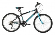 Велосипед 24'  хардтейл FOXX MANGO, черный, 6ск., 14' 24SHV.MANGO.14BK1 (2021)