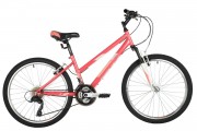 Велосипед 24' рама женская FOXX SALSA V-brake, розовый, 12' 24SHV.SALSA.12PK1 (2021)