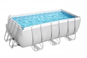 Бассейн каркасный BESTWAY Power Steel 412*201*122 см, 8124 л, фил.-насос 2006л/ч, лестница 56456 BW