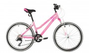 Велосипед 24' хардтейл, рама женская STINGER LATINA розовый, 14' 24SHV.LATINA.14PK10