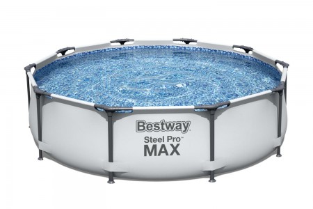 Бассейн каркасный BESTWAY Steel Pro Max 305х76см + фильтр-насос 1249л/ч, 4678л 56408
