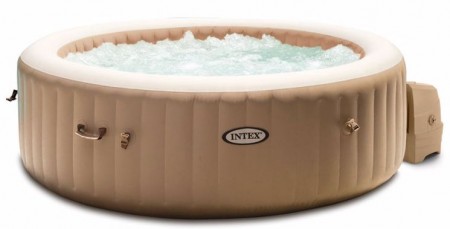 СПА-бассейн INTEX Bubble Massage 145/196*71см 795л, круглый, аэромассаж 28426