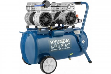 Компрессор поршневой HYUNDAI HYC 3050S безмасляный, бесшумный
