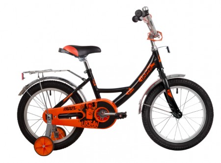 Велосипед 16' NOVATRACK URBAN чёрный 163URBAN.BK22