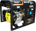 Генератор бензиновый HUTER DY 6500 LXW с функцией сварки, с колесами