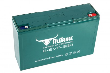 Комплект аккумуляторов к электротележке грузовой (трицикл) RUTRIKE 6-EVF-32 5 шт.