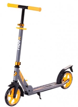 Самокат RIDEX 180 мм, алюминий, ABEC-7, пл.50х12 см, Echo 2.0, оранжевый