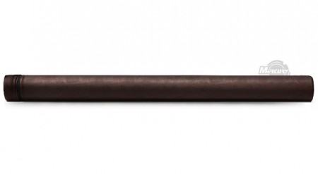 Тубус MERCURY на 1 кий (двусоставный), 90х7 см, без кармана, иск.кожа, черный/бордовый