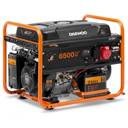 Генератор бензиновый DAEWOO GDA 7500 E-3