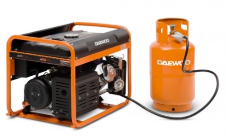 Генератор бензиново-газовый DAEWOO GDA 7500 DFE