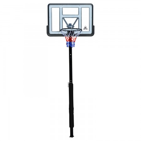 Баскетбольная стойка DFC ING44P1 112 х 75 см, винтовая регулировка высоты (245-305 см) (из 3-х кор.)