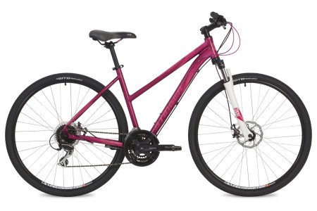 Женский велосипед Stinger Liberty Evo (2021) розовый 17'