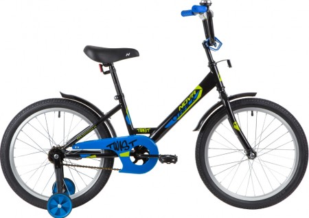 Велосипед 20' NOVATRACK TWIST черный 201TWIST.BK20