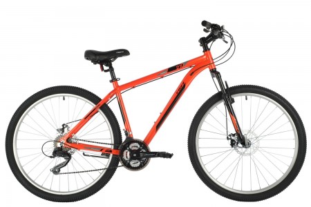 Велосипед 27,5' хардтейл, рама алюминий FOXX ATLANTIC D оранж., диск, 18ск., 20' 27AHD.ATLAND.20OR1